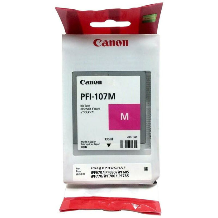 Original Tintenpatrone Canon PFI-107M Magenta