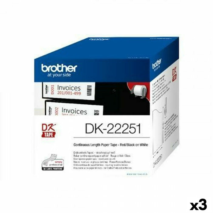 Kontinuierliches Thermopapierband Brother DK-22251