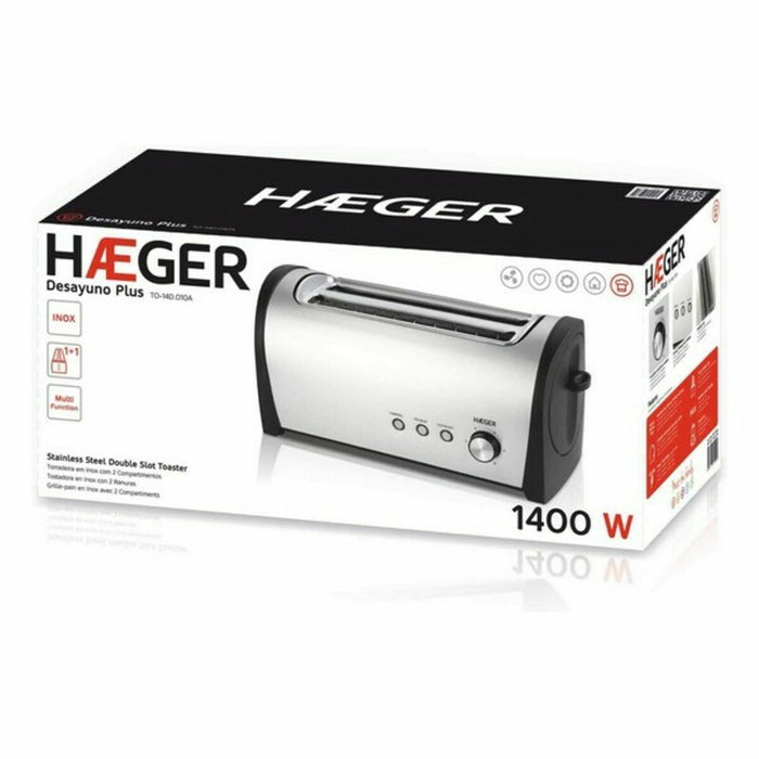 Toaster Haeger TO-14D.010A 1400 W Grau