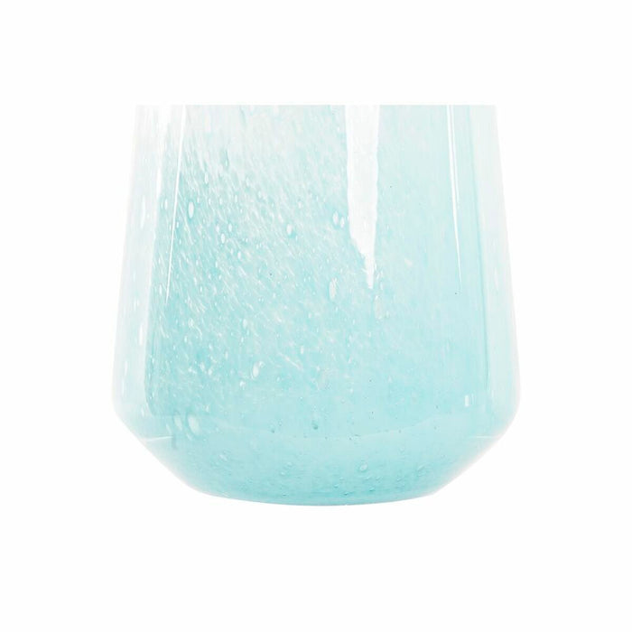Vase DKD Home Decor Blau Kristall Mediterraner 20 x 20 x 46 cm