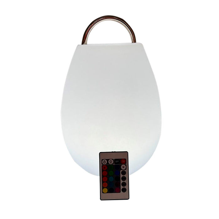 Solarlampe DKD Home Decor Schwarz Polyäthylen Weiß (22 x 22 x 31,5 cm)