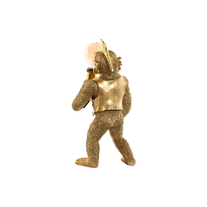 Tischlampe Home ESPRIT Gold Harz 50 W 220 V 25 x 24 x 48 cm (2 Stück)