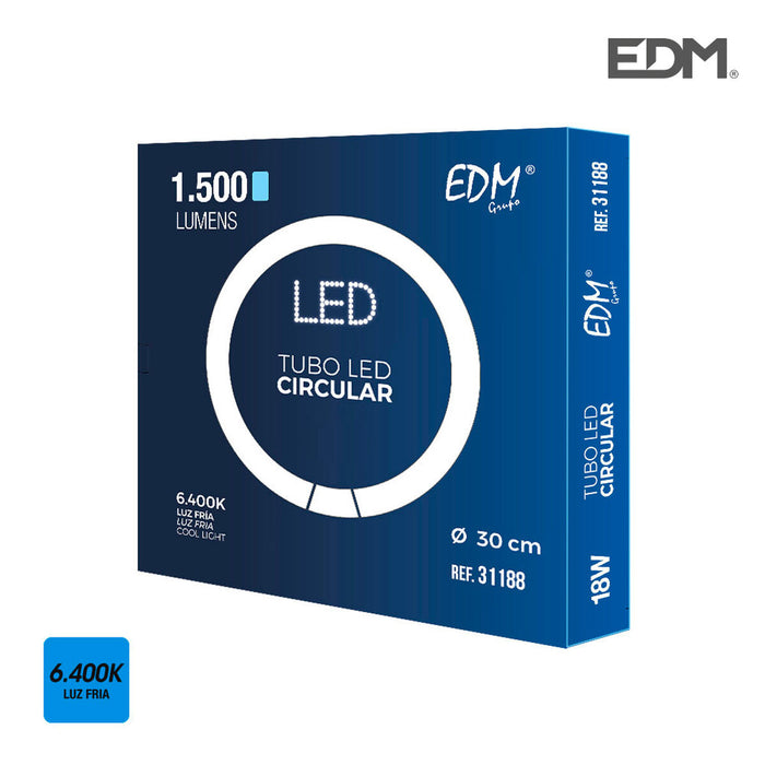 LED Röhre EDM kreisförmig G10Q F 18 W 2100 Lm Ø 30 cm (6400 K)