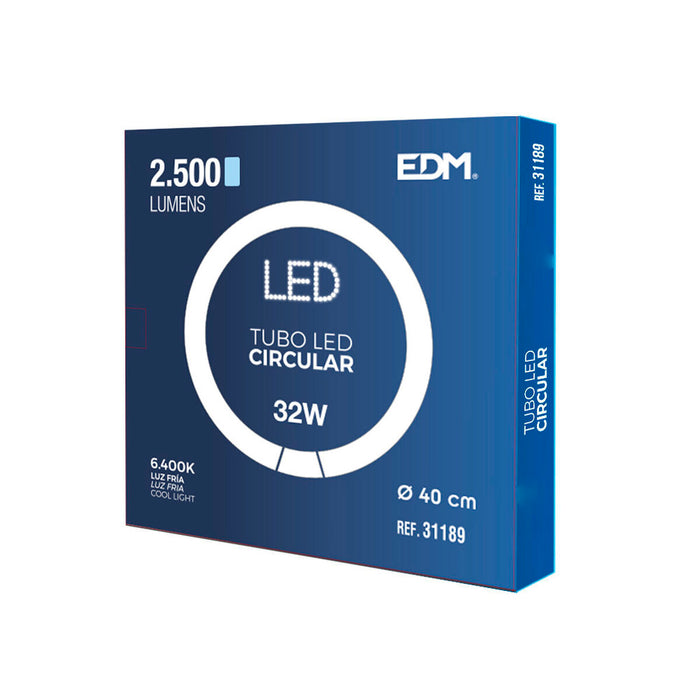 LED Röhre EDM kreisförmig G10Q F 32 W 3400 Lm Ø 40 cm (6400 K)