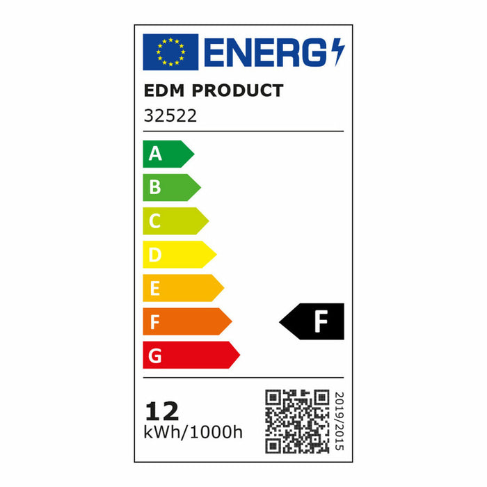 LED-Deckenleuchte EDM F 12 W 840 lm (6400 K)