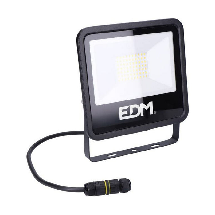 LED-Strahler EDM Schwarz 50 W F 4000 Lm (6400 K)