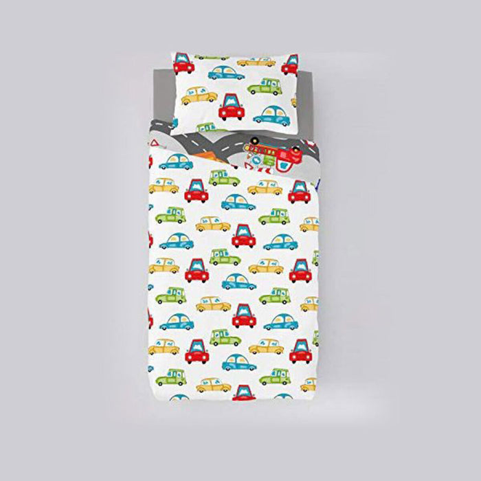 Bettdeckenbezug Cool Kids Scalextric Einzelmatratze (180 x 220 cm)