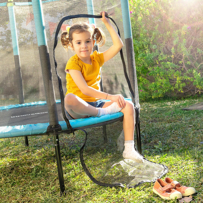 Kindertrampolin mit Sicherheitsnetz Kidine InnovaGoods