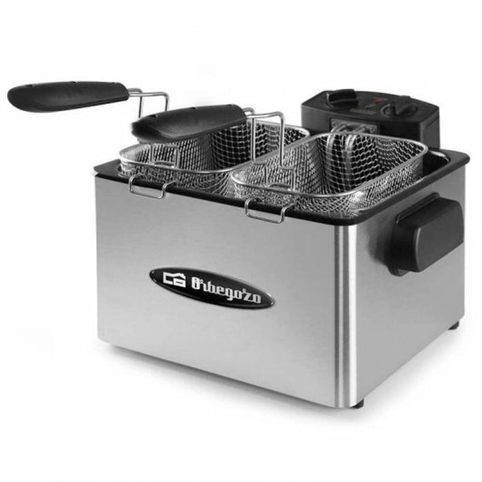 Fritteuse Orbegozo FDR 55 Stahl 2180 W 4,5 L