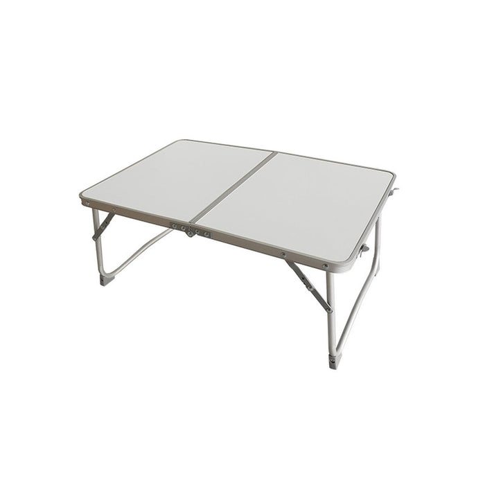 Table Klapptisch Marbueno Aluminium Weiß 64 x 29,5 x 42 cm