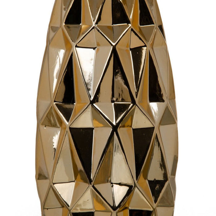 Tischlampe Gold Champagne aus Keramik 60 W 220 V 240 V 220-240 V 27 x 27 x 48 cm
