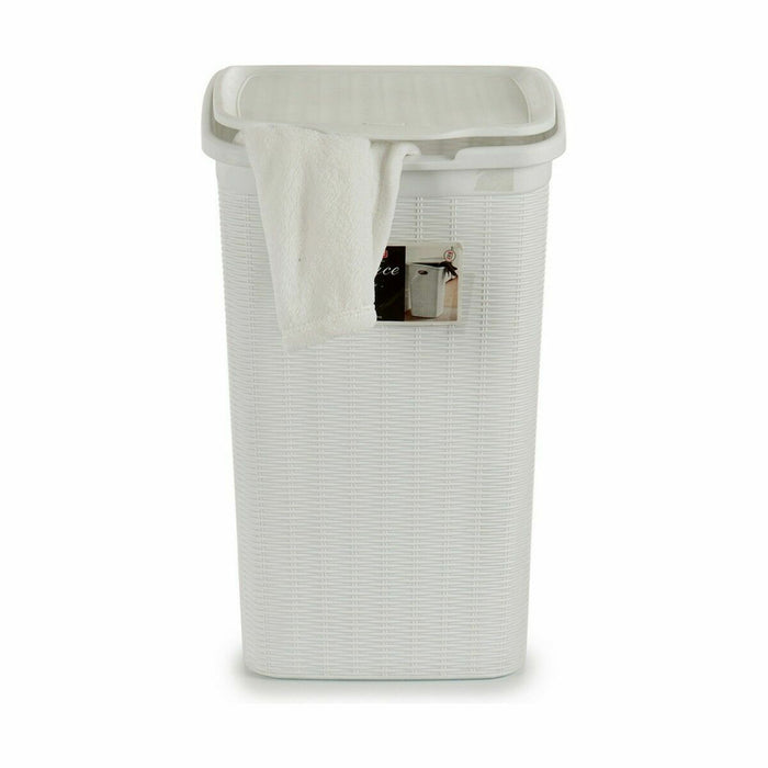 Wäschekorb Stefanplast Elegance Weiß Kunststoff 50 L 36,5 x 54,5 x 38 cm (6 Stück)