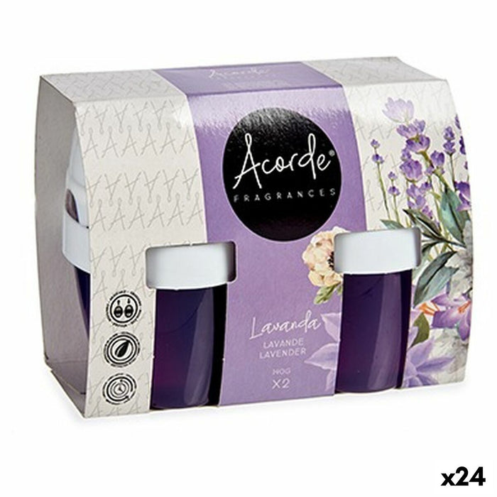 Lufterfrischer-Set Lavendel Gel (24 Stück)