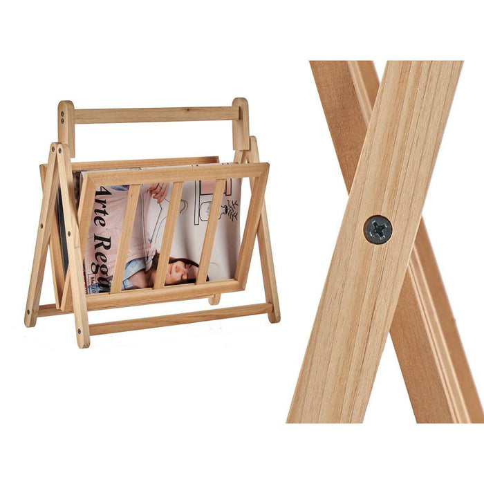 Zeitschriftenkorb Braun Holz 30 x 37,5 x 36,5 cm (12 Stück)