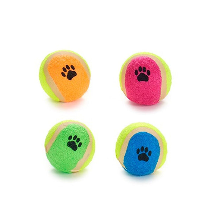 Hundespielzeug Ball Bunt Ø 4,5 cm Polyäthylen Polypropylen ABS (12 Stück)