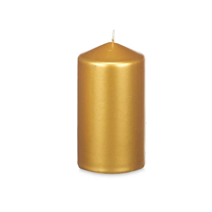 Kerze Gold 7 x 13 x 7 cm (24 Stück)