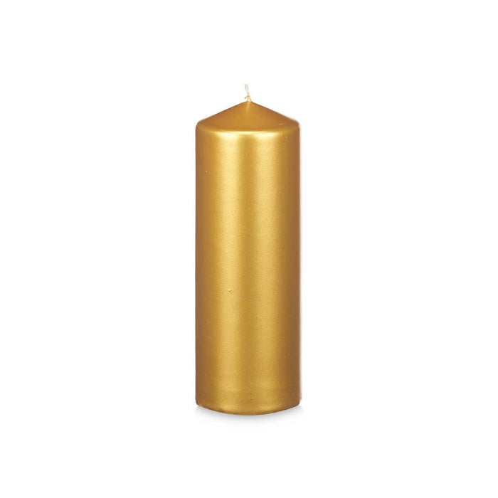 Kerze Gold 7 x 20 x 7 cm (12 Stück)