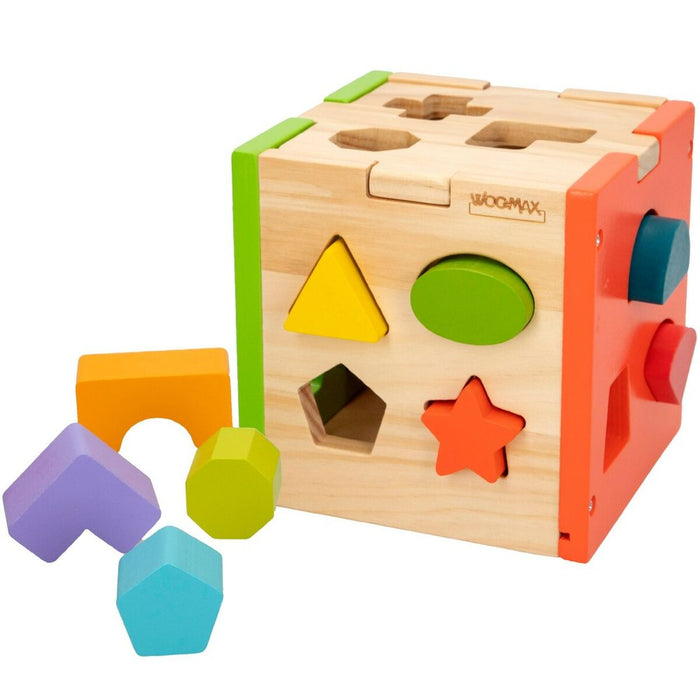 Kinder Puzzle aus Holz Woomax 15 x 15 x 15 cm (6 Stück)
