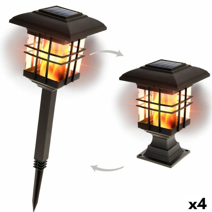 LED-Lampe Aktive Kunststoff 13,5 x 46 x 13,5 cm (4 Stück)