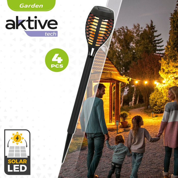LED-Lampe Aktive Kunststoff 7,5 x 50 x 7,5 cm (4 Stück)