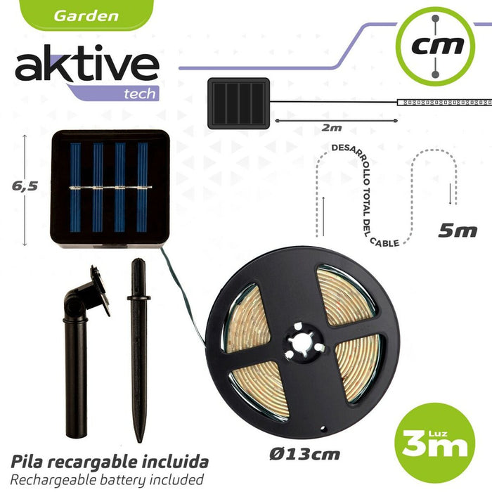 Lichtband Aktive LED Bunt Garten 3 m (6 Stück)