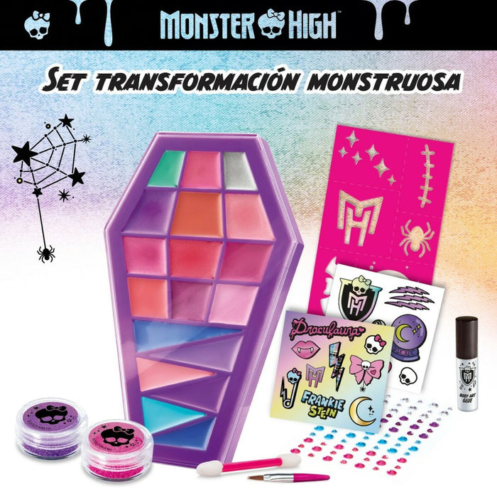 Schminkset für Kinder Monster High Feeling Fierce 10 x 2 x 16,5 cm 4 Stück