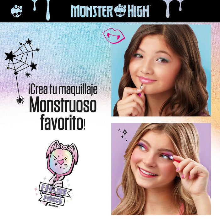Schminkset für Kinder Monster High Feeling Fierce 10 x 16,5 x 2 cm 4 Stück