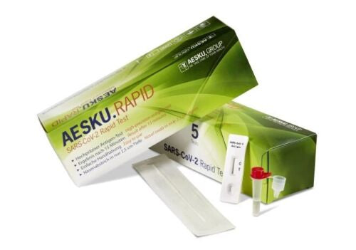 AESKU Corona Antigen Schnelltest (5er Pack) Made in Germany