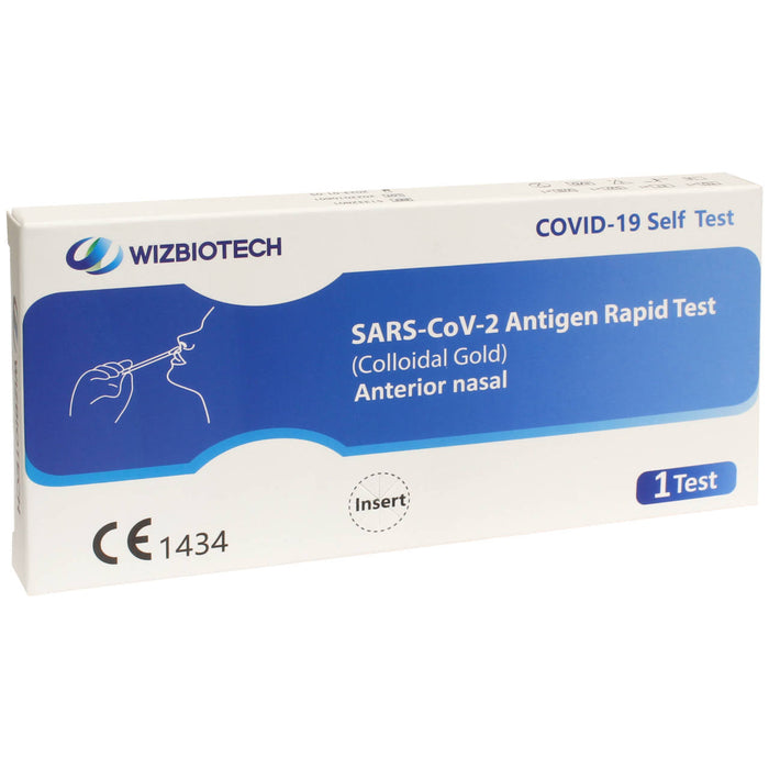 WIZBIOTECH Antigen Schnelltest (Nasal) COVID-19 Antigen Rapid Test (Colloidal Gold)